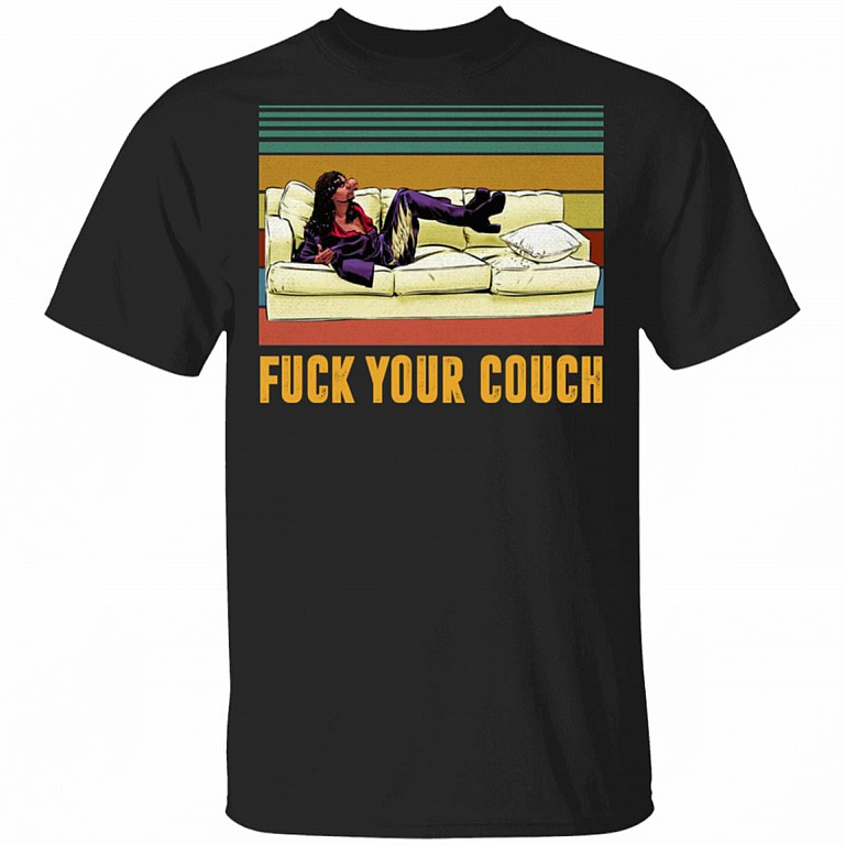 Fuck Your Couch Shirt - Dave Chappelle Shirt - Retro Vintage T-shirt, Black, Unisex T-Shirt