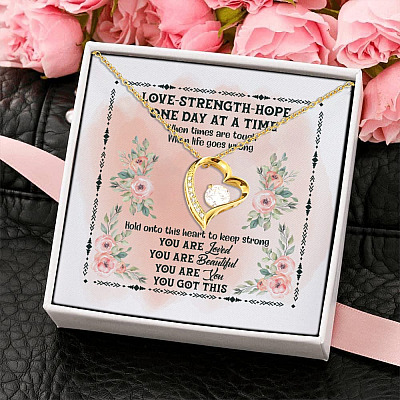 You Got This Mental Health Support Gift Forever Love Pendant Necklace
