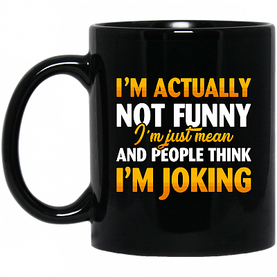 11 oz. Black Mug