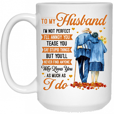 15 oz. White Mug