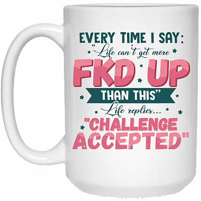 15 oz. White Mug