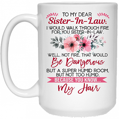 15 oz. White Mug