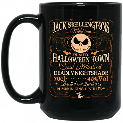 15 oz. Black Mug