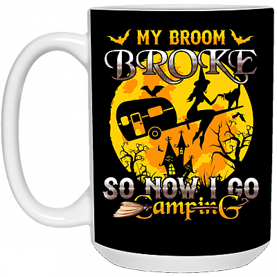 15 oz. White Mug