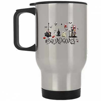 14 oz. Silver Travel Mug