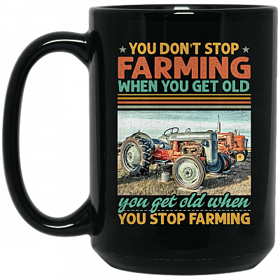 15 oz. Black Mug