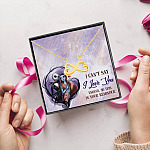 1HP. Love You Enough couple nightmare(3) Infinity Heart Necklace (Gold) 5