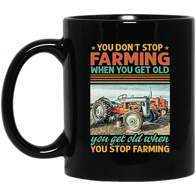 11 oz. Black Mug