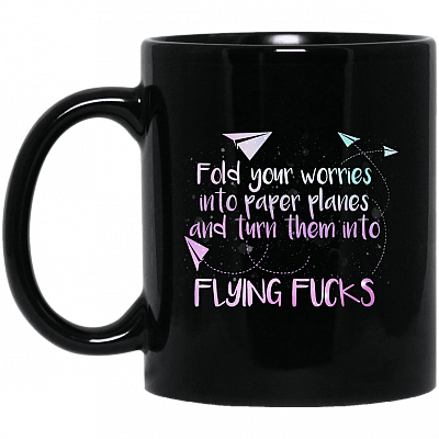 11 oz. Black Mug