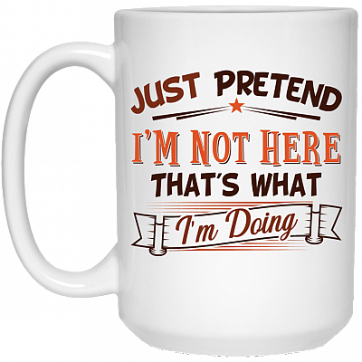 15 oz. White Mug