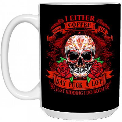 15 oz. White Mug