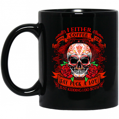 11 oz. Black Mug