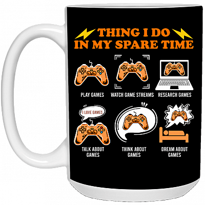 15 oz. White Mug