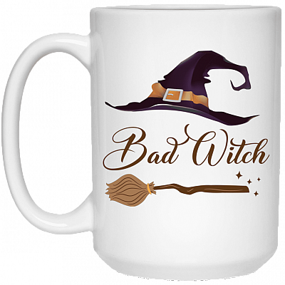 15 oz. White Mug