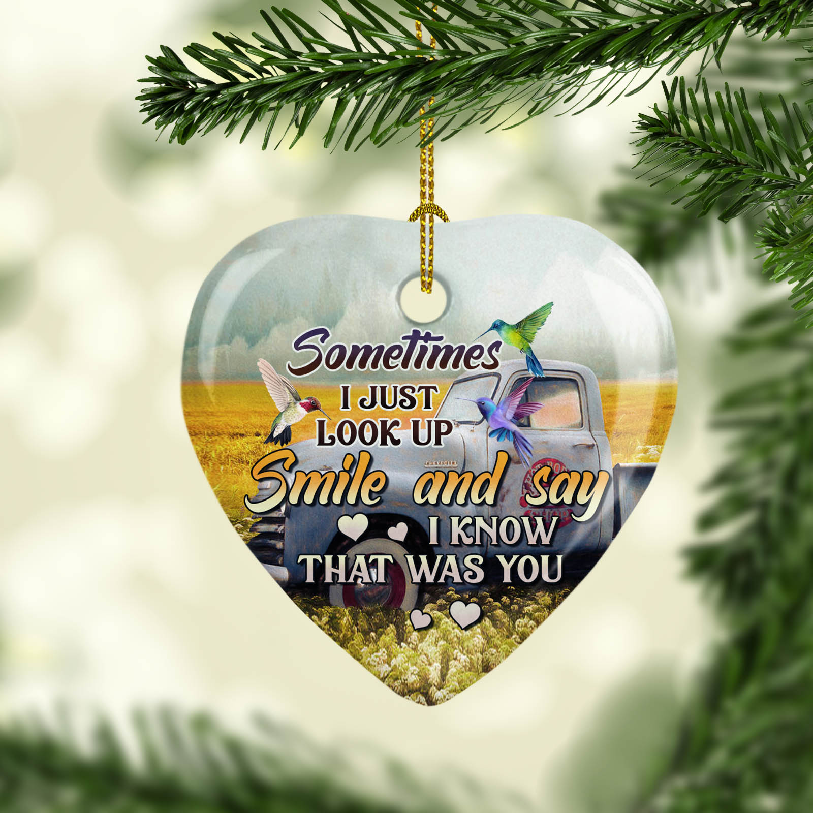 5Th. Know That Was You Ornament mk