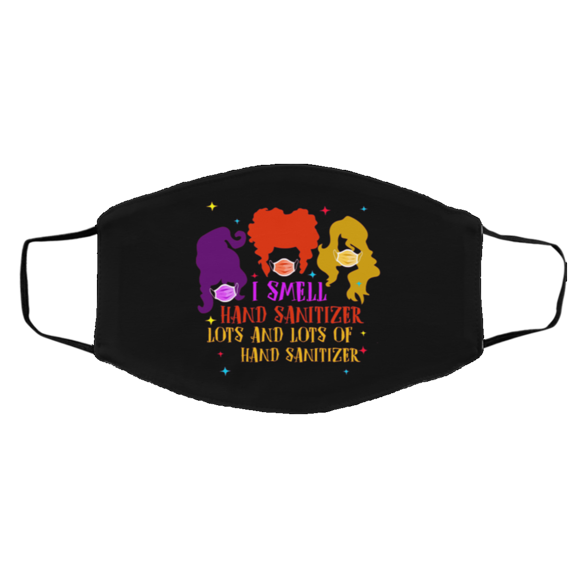 Hocus Pocus I Smell Hand Sanitizer Lots and Lots of Hand Sanitizer Washable Reusable - Printed Cloth Face Mask Cover, Black, Cloth Face Cover – Medium/Large Hocus Pocus I Smell Hand Sanitizer Lots and Lots of Hand Sanitizer Washable Reusable - Printed Cloth Face Mask Cover, Black, Cloth Face Cover – Medium/Large