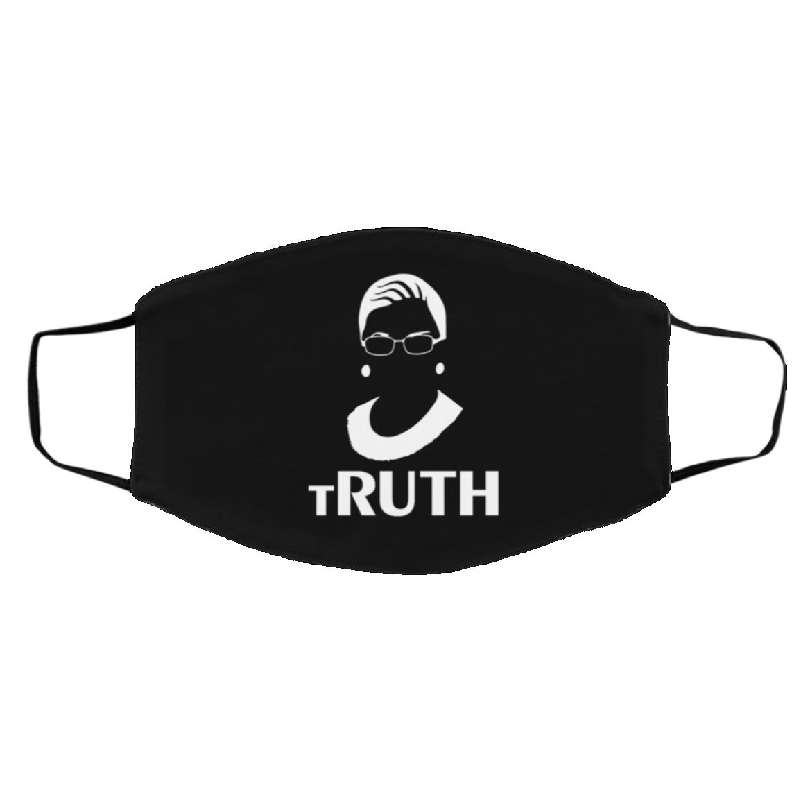 tRUTH Ruth Bader Ginsburg Feminist Washable Reusable Custom - Printed Cloth Face Mask Cover, Black, Cloth Face Cover – Medium/Large tRUTH Ruth Bader Ginsburg Feminist Washable Reusable Custom - Printed Cloth Face Mask Cover, Black, Cloth Face Cover – Medium/Large