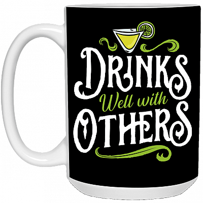 15 oz. White Mug