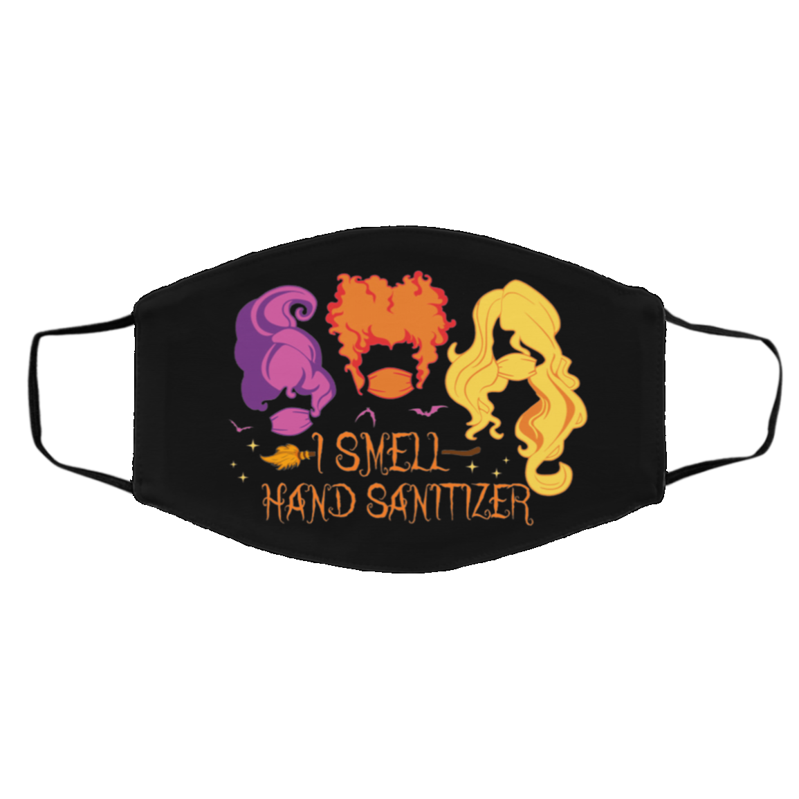 I Smell Hand Sanitizer Sanderson Sisters Washable Reusable Custom - Printed Cloth Face Mask Cover, Black, Cloth Face Cover – Medium/Large I Smell Hand Sanitizer Sanderson Sisters Washable Reusable Custom - Printed Cloth Face Mask Cover, Black, Cloth Face Cover – Medium/Large