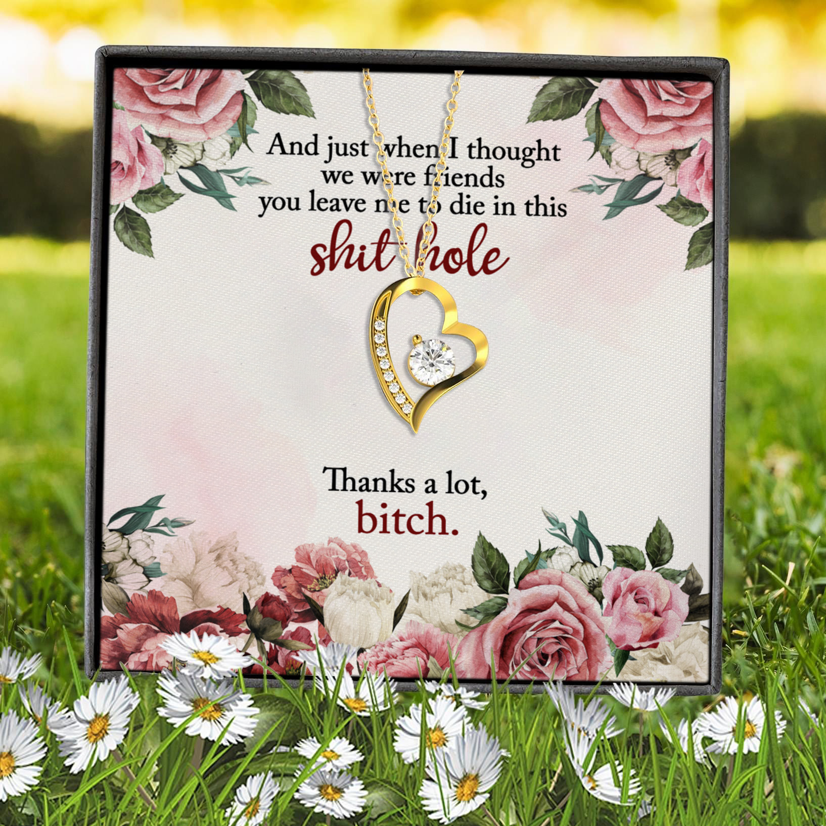 1MH. Shit Hole(3) (1) Forever Love Necklace (Gold) 7