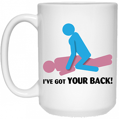 15 oz. White Mug