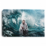 Focus On Me Not The Storm Jesus Gallery Framed Canvas - Unframed Poster - Home Decor Wall Art, White, 0.75'' Framed Canvas Focus On Me Not The Storm Jesus Gallery Framed Canvas - Unframed Poster - Home Decor Wall Art, White, 0.75'' Framed Canvas