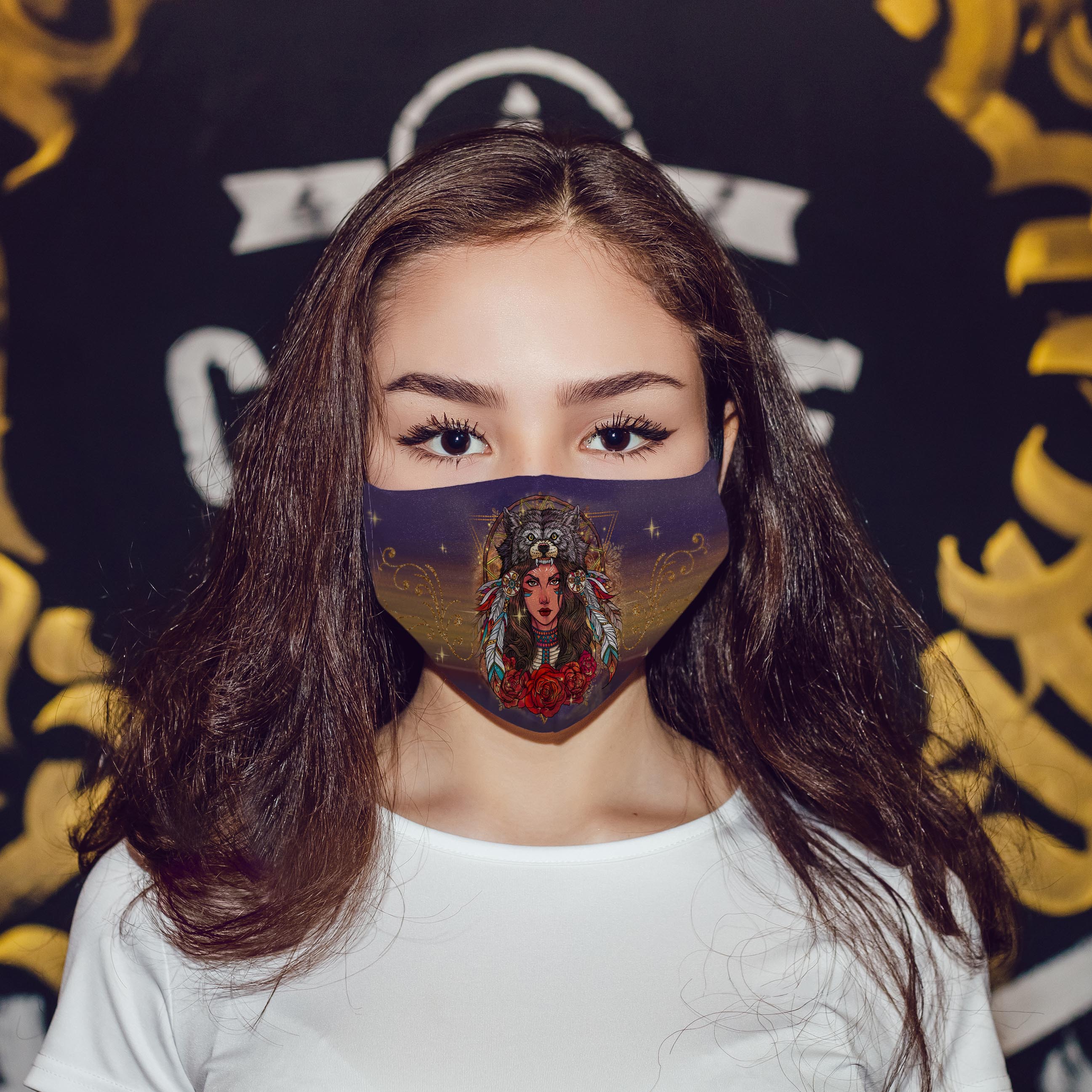 4O. Native Woman-mk