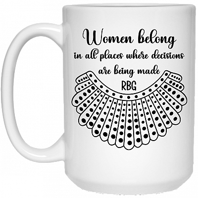 15 oz. White Mug