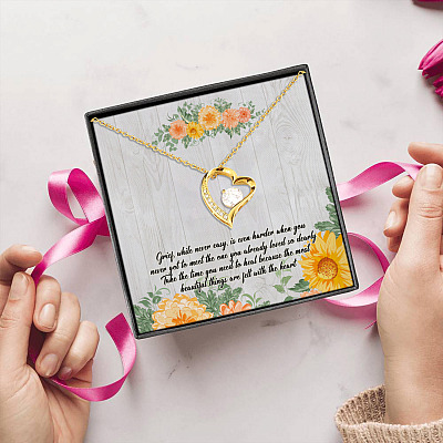 Miscarriage Grief While Never Easy When You Never Got To Meet The One You Loved Forever Love Pendant Necklace