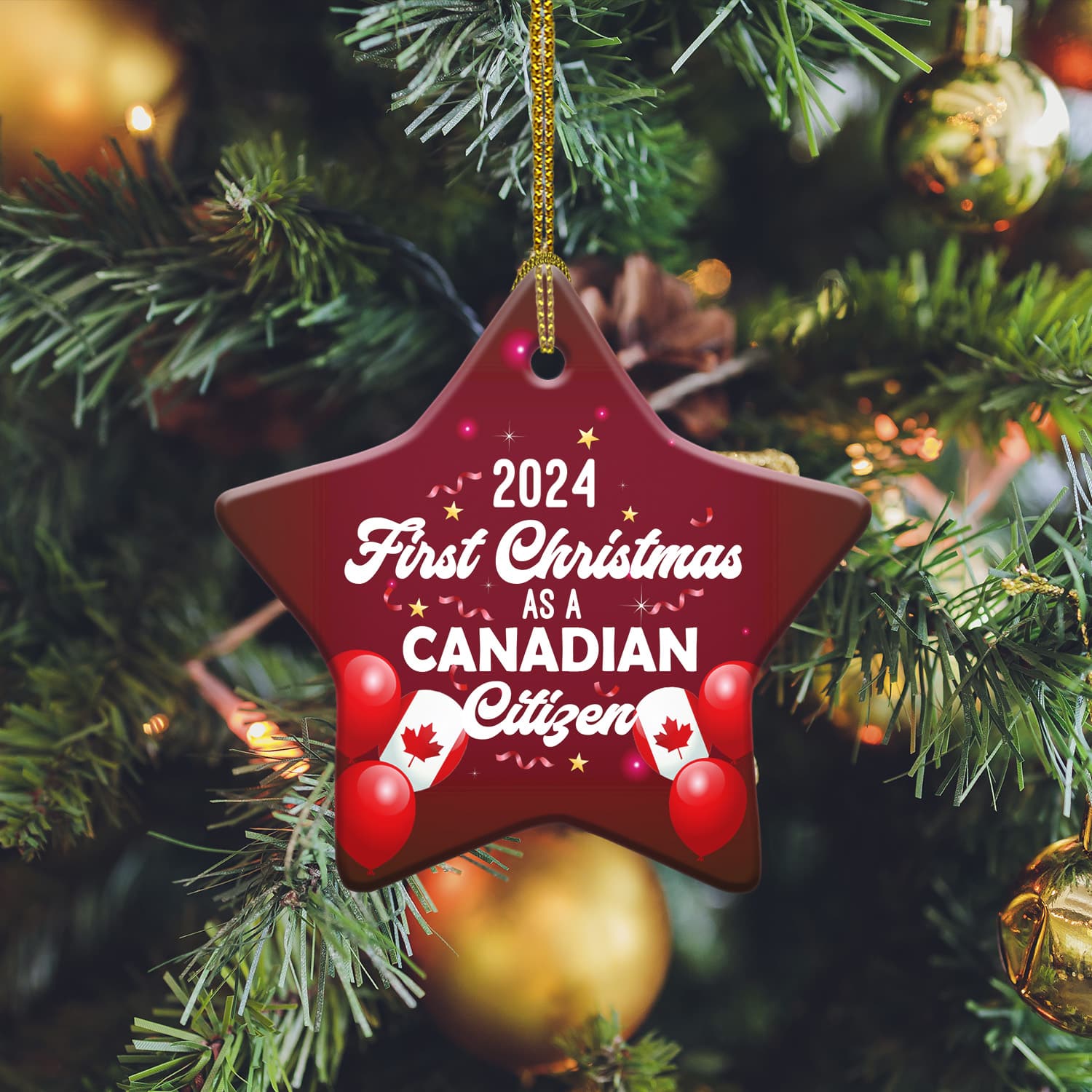 Star Ornament Mockup 1