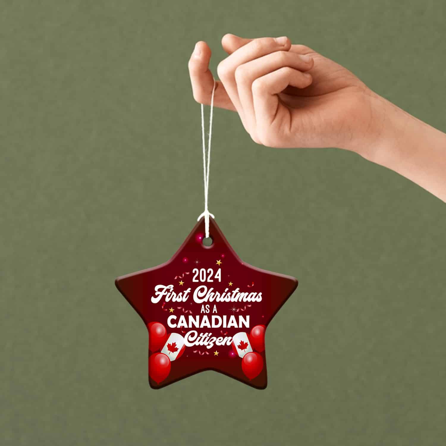 Star Ornament Mockup 3