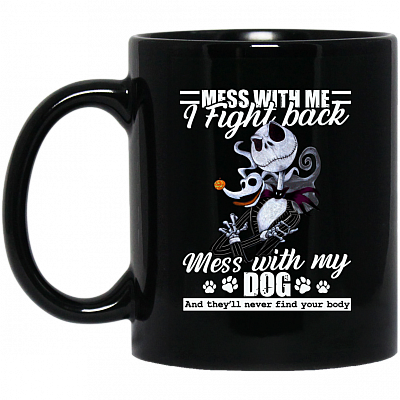 11 oz. Black Mug