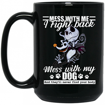 15 oz. Black Mug