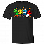 Spooky Autism Halloween Puzzle Youth T-Shirt, Black, Youth T-Shirt