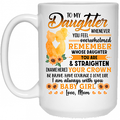 15 oz. White Mug