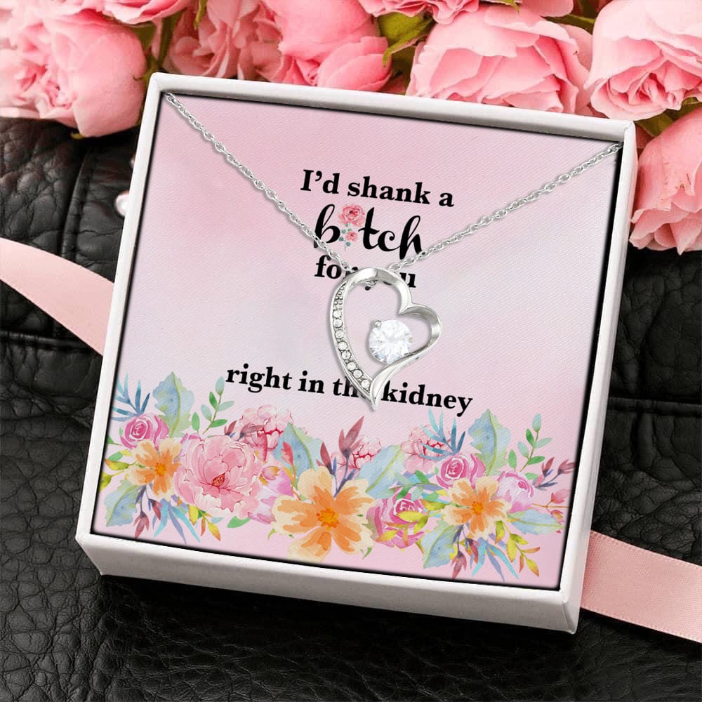 2KN. The Kidney Forever Love Necklace (Silver) 4