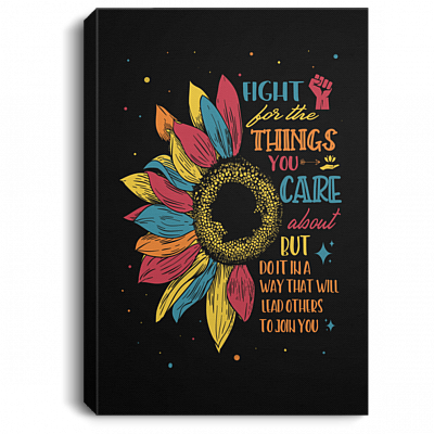 0.75'' Framed Canvas