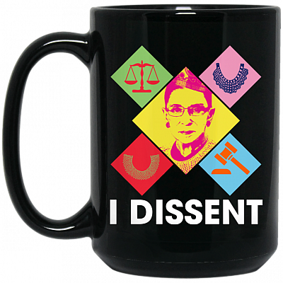 15 oz. Black Mug