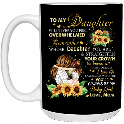 15 oz. White Mug