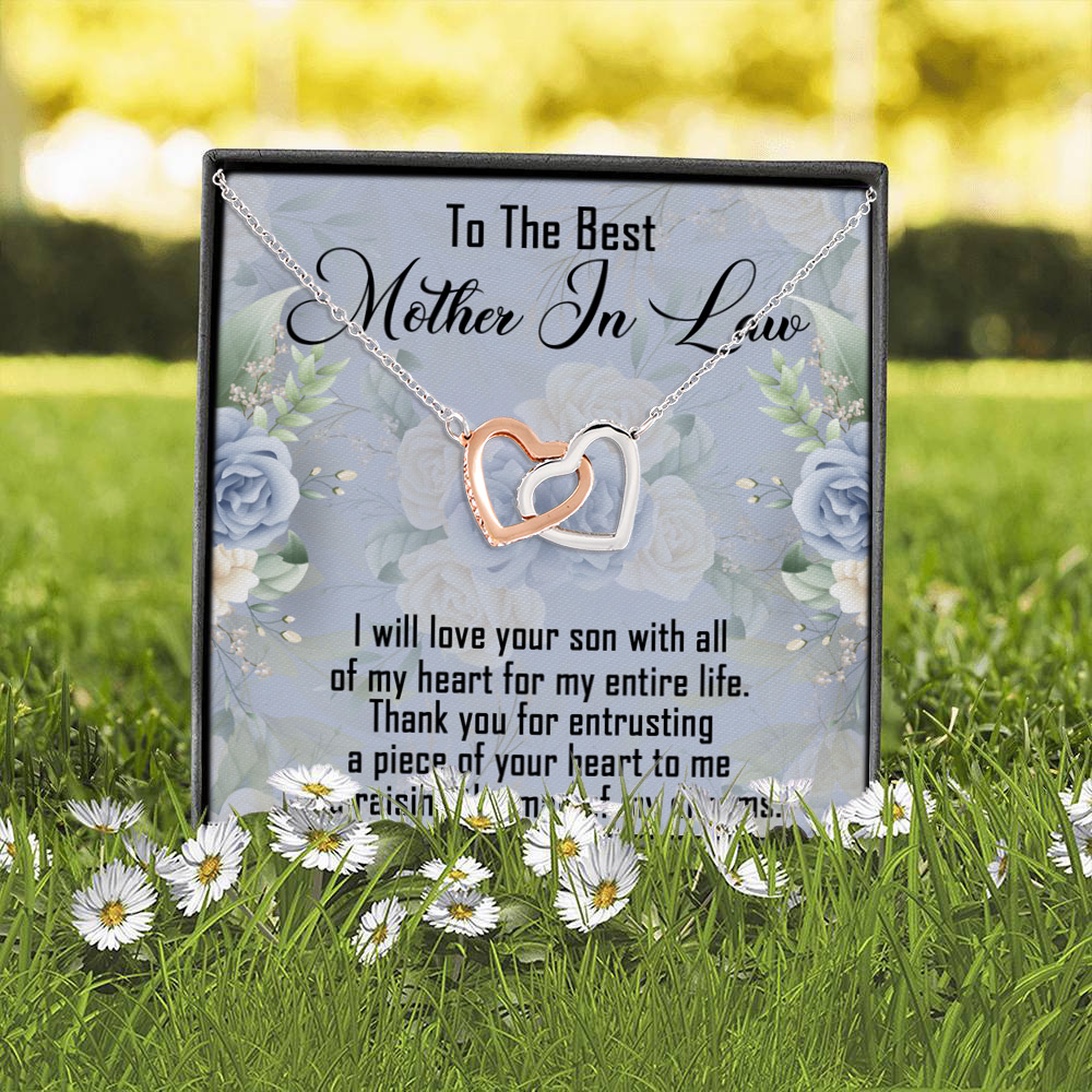 1MH. Mother Of Groom(5) Interlocking Hearts Necklace 2