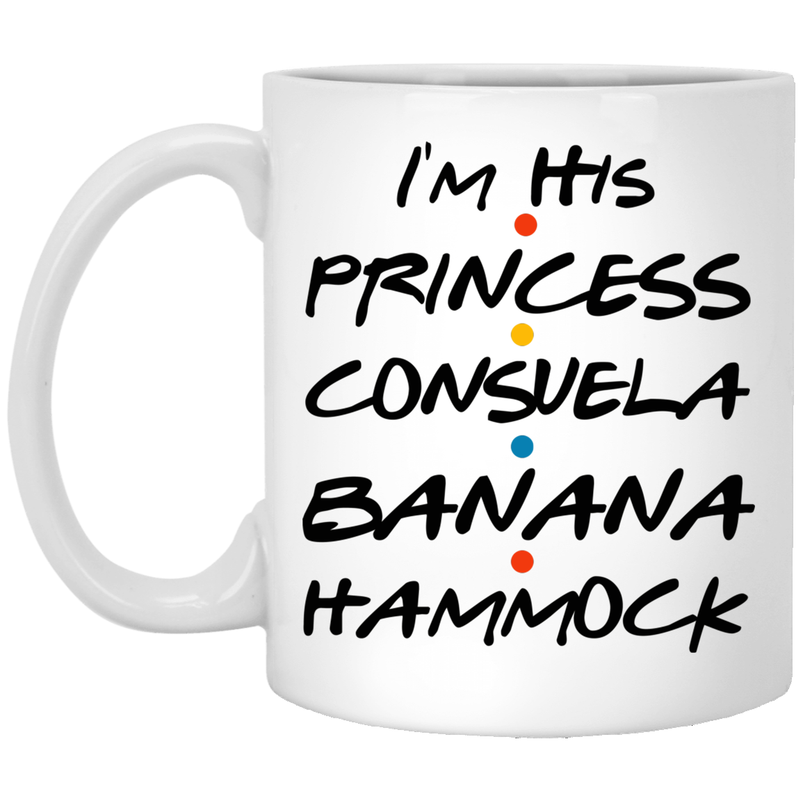 I'm Her Crap Bag I'm His Princess Consuela Couple Ceramic Coffee Mug - Beer Stein - Water Bottle - Color Changing Mug, White, 11 oz. White Mug I'm Her Crap Bag I'm His Princess Consuela Couple Ceramic Coffee Mug - Beer Stein - Water Bottle - Color Changing Mug, White, 11 oz. White Mug
