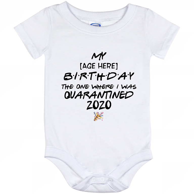 Personalized First Birthday Baby Onesie - Half Birthday Toddler Infant Bodysuit - Baby First Birthday Gift, White, Baby Onesie - 12 Month