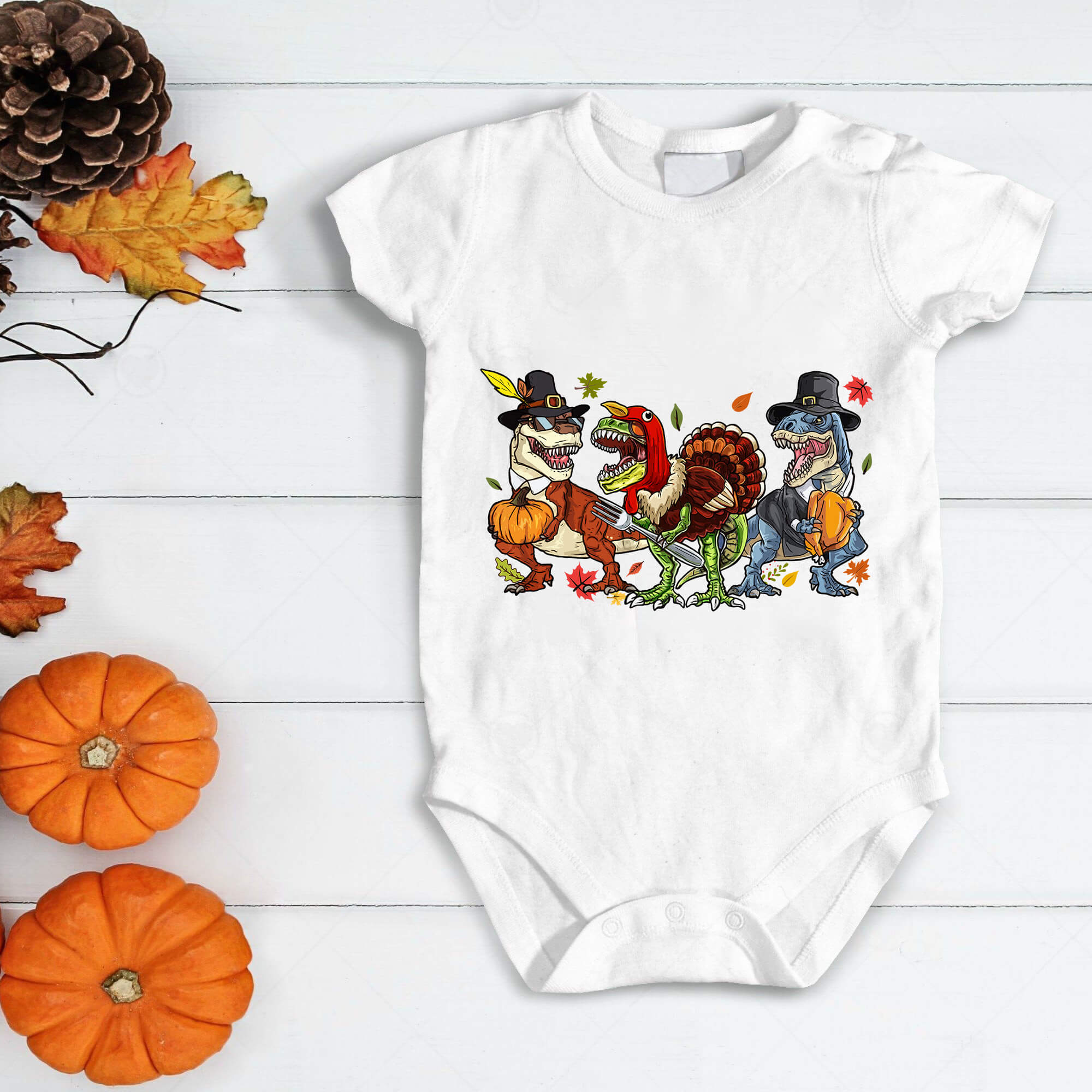 3BN. Dinosaurs - onesie mk1