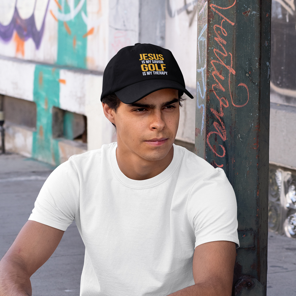 37 HG. Golf Is My Therapy-hat mk 1