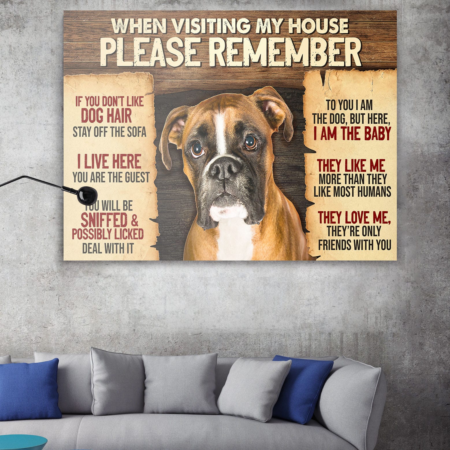 mock up poster with vintage hipster loft interior background, 3D
