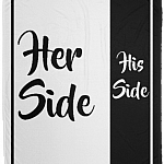 His Side Her Side Black White Fleece Blanket - Premium Sherpa Blanket - Woven Blanket, White, Cozy Plush Fleece Blanket - 50x60 His Side Her Side Black White Fleece Blanket - Premium Sherpa Blanket - Woven Blanket, White, Cozy Plush Fleece Blanket - 50x60