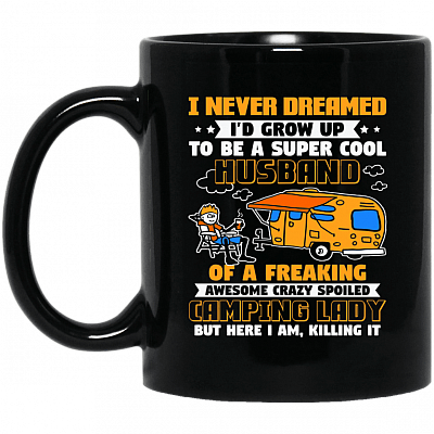 11 oz. Black Mug