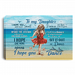 To My Daughter I Hope You Still Feel Small Ocean Gallery Wrapped Framed Canvas Prints - Unframed Poster, White, 0.75'' Framed Canvas To My Daughter I Hope You Still Feel Small Ocean Gallery Wrapped Framed Canvas Prints - Unframed Poster, White, 0.75'' Framed Canvas