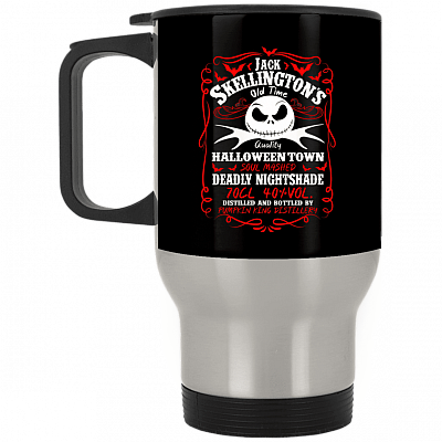 14 oz. Silver Travel Mug