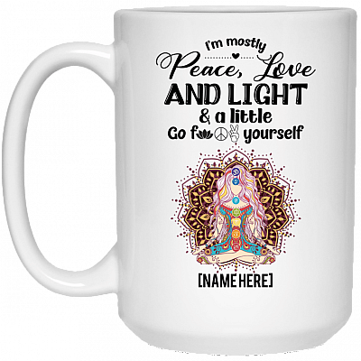 15 oz. White Mug